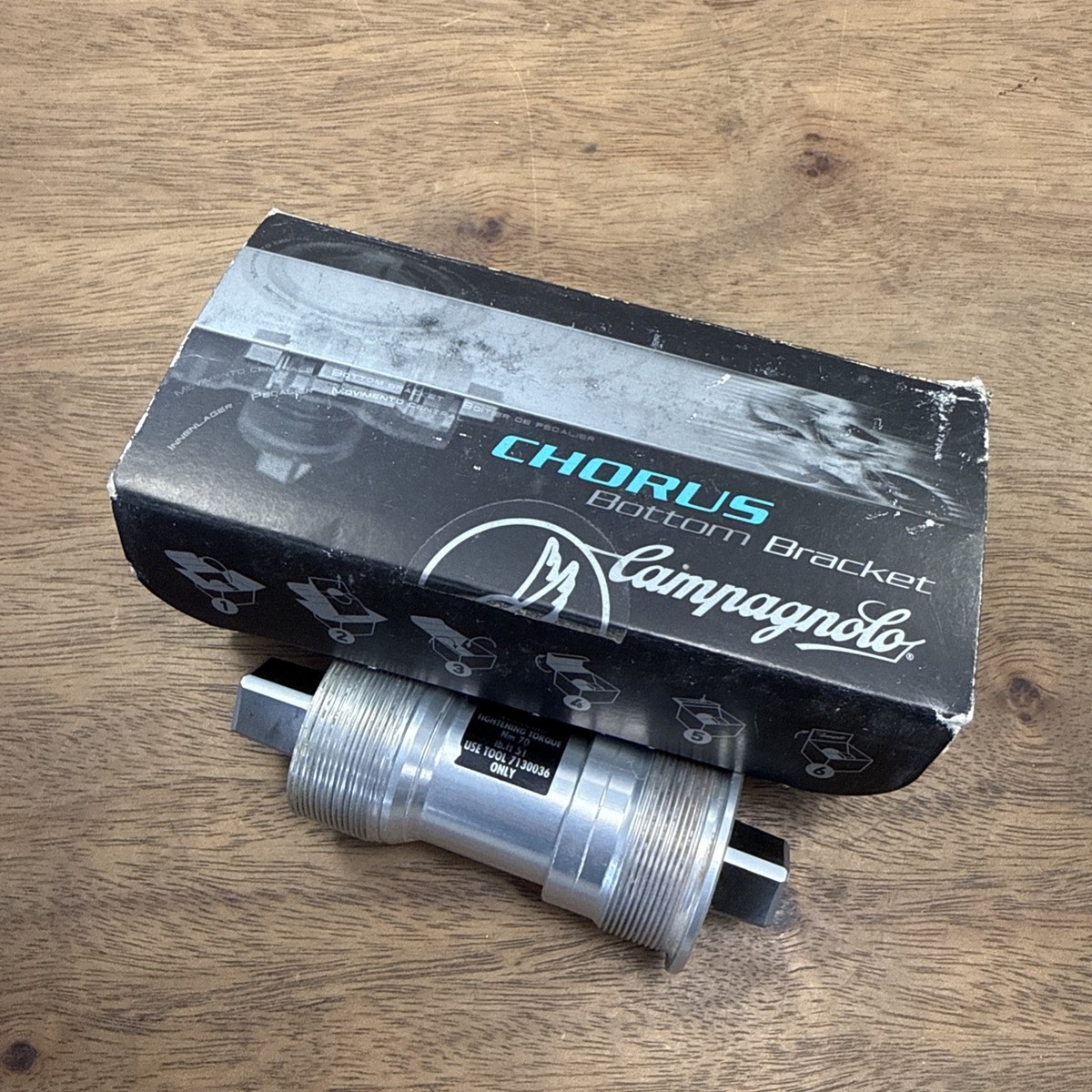 Campagnolo Chorus Bottom Bracket English Square Taper 102mm 1.370