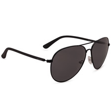 Calvin Klein CK19314 Aviator Sunglasses Black, Gray 