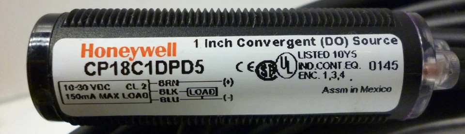 Sensor fotoeléctrico Honeywell CP18C1DPD5 Foto 3 de 3