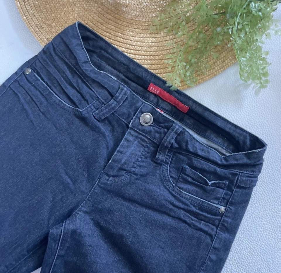 ELLE Slim Straight-Leg Jeans Size 4R - Image 3 of 4