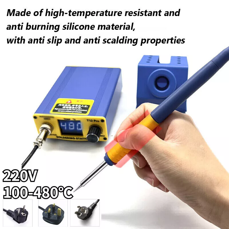 T12 Pro Soldering Iron Station Intelligent Digital Welding Set