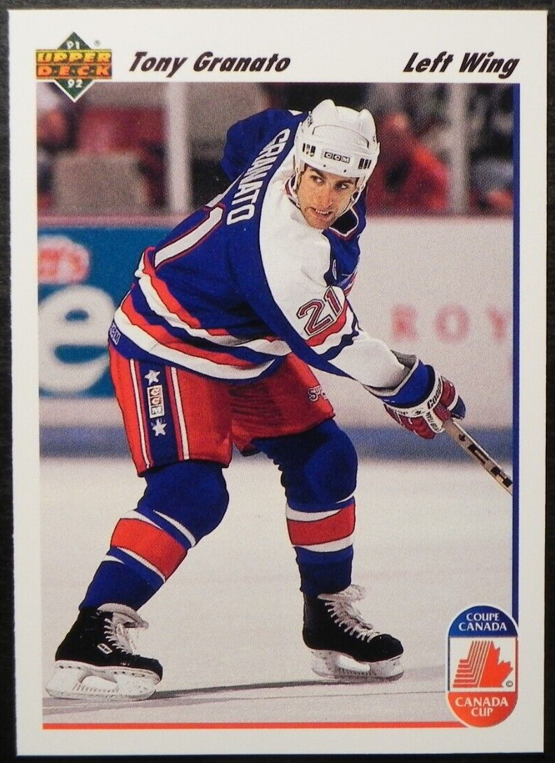1991-92 91/92 Upper Deck Canada Cup #509 Eric Weinrich Team USA