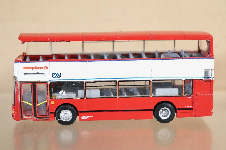 Corgi Archiv Vor Produktion Kunstharz von der Pfalz Nord Bezirke Uxbridge Busse - Bild 2 von 4