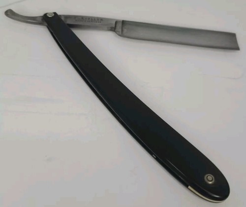 Navaja recta vintage F.Koeller Triumph hecha en Alemania con caja no coincidente - Imagen 3 de 10