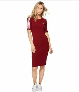 adidas 3 stripes crew dress