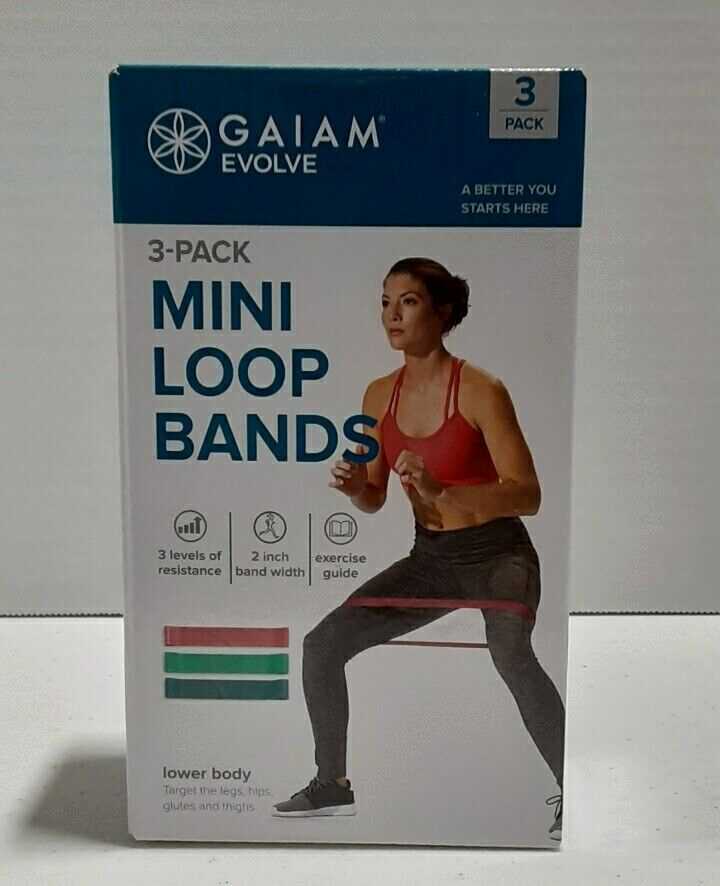 Aerobic Exercise Evolve Gaiam Hip Bands NEW Evolve By Gaiam Pack