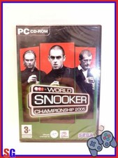 WORLD SNOOKER CHAMPIONSHP 2005 GIOCO PER PC PRODOTTO ITALIANO NUOVO