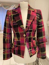 Christian Lacroix Tailored 90’s Jacket Uk8 Eu36 Us6 Excellent Vintage