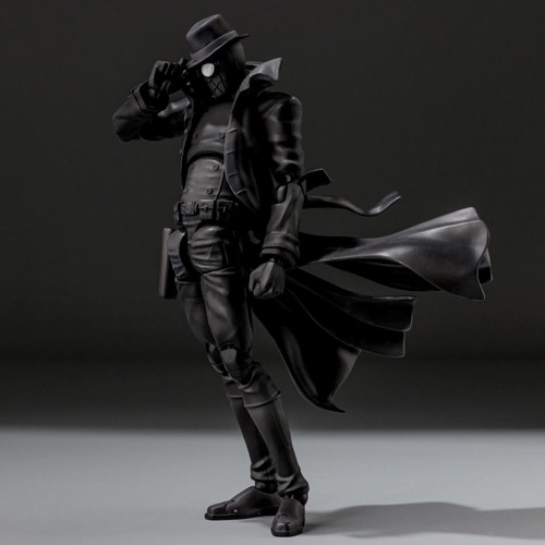 Japan Authentic Sentinel SV-Action Spider-Man Noir Action Figure - 第 3/16 張圖片