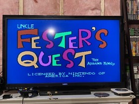 Fester's Quest (NES, 1989) Tested Working Cartridge Only