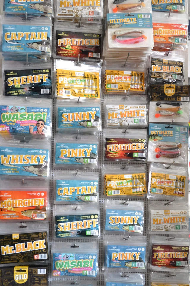 Lieblingsköder Gummifisch Shad Kunstköder Raubfisch Zander 7,5cm 10 cm 12,5cm