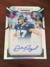 2019 Prizm Draft Picks Auto #260 Dax Raymond Utah State A