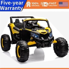   24V Kids Ride-On Utv Car W/Remote Control Spring Suspension 200W Motor Music
