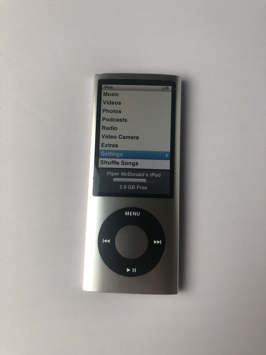 Apple iPod nano 5th Generation Silver (16GB) Mint 885909309115| eBay