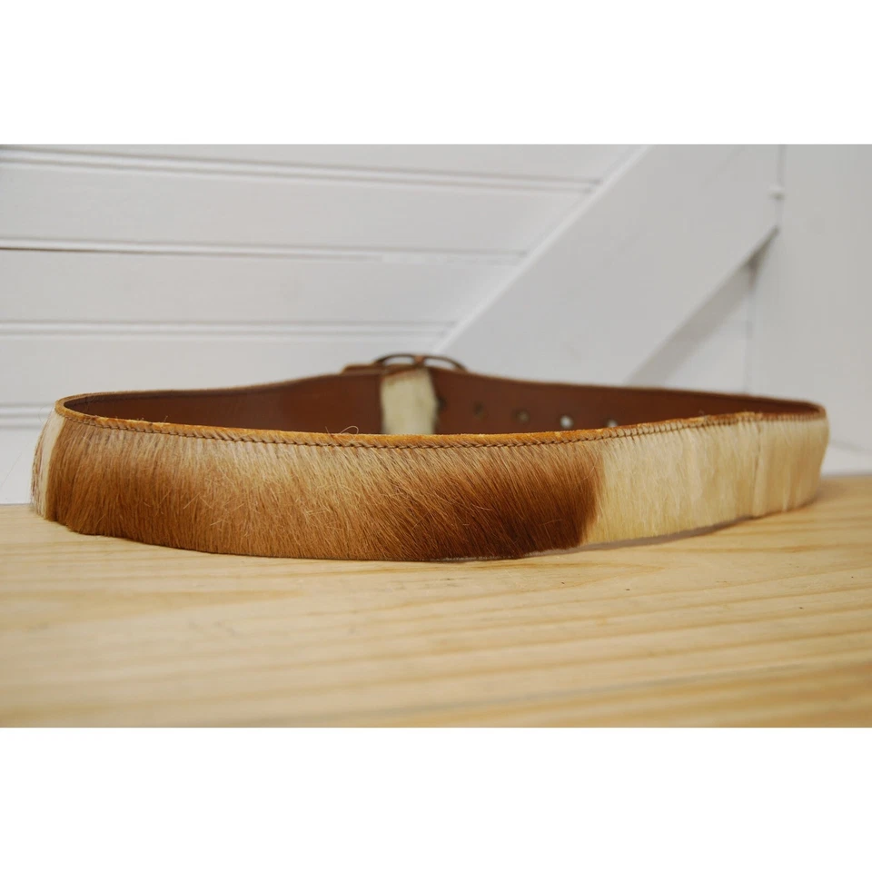 Cinturón de cuero para mujer mediano 30 piel personalizada "1210 db" Western Boho Foto 3 de 4