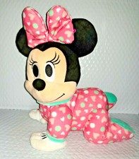 Just Play Disney Baby MUSICAL CRAWL ALONG PALS MINNIE MOUSE Talks Crawls