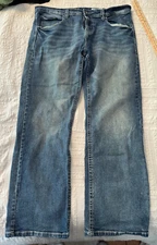 TK AXEL SLIM BOOT  38/32 DENIM BLUE JEANS PANTS