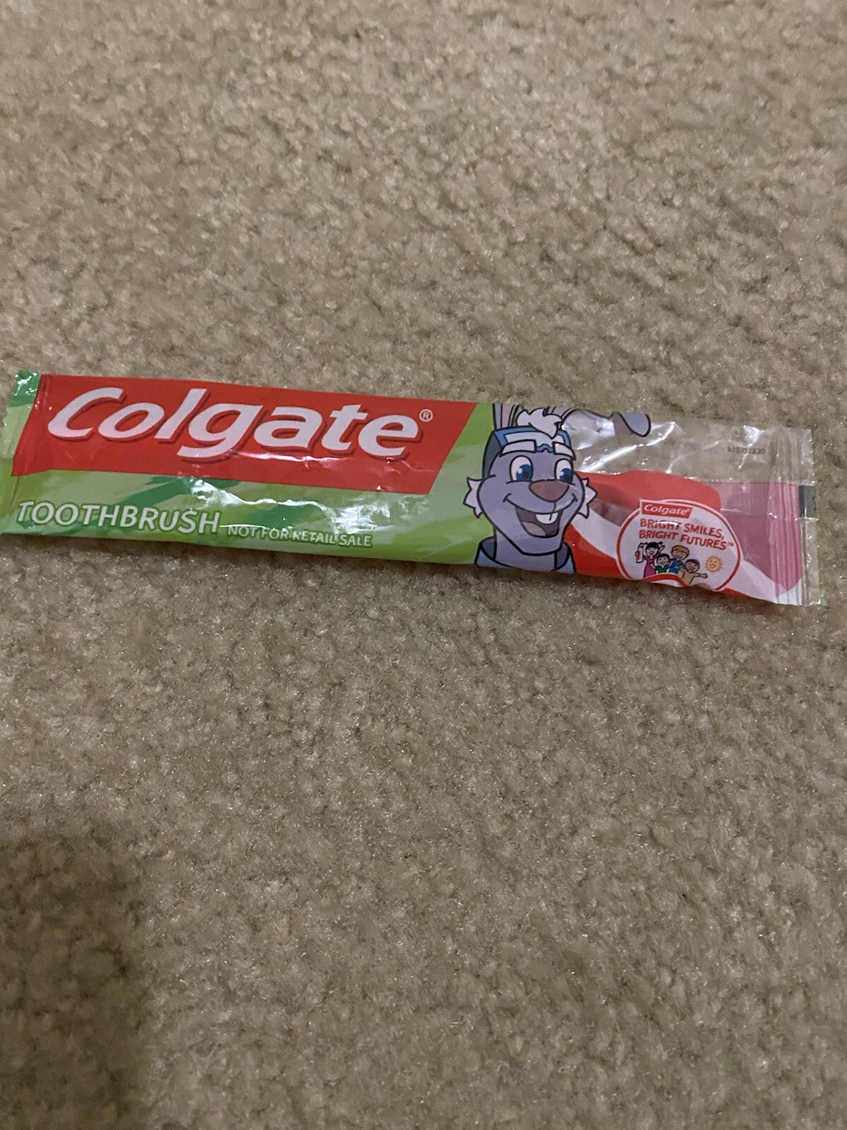 10 NEW Colgate red kid manual toothbrush