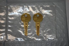 1250 - 1499 2-Replacement Keys For Premier Lateral Cabinet Cut To Your Key Code