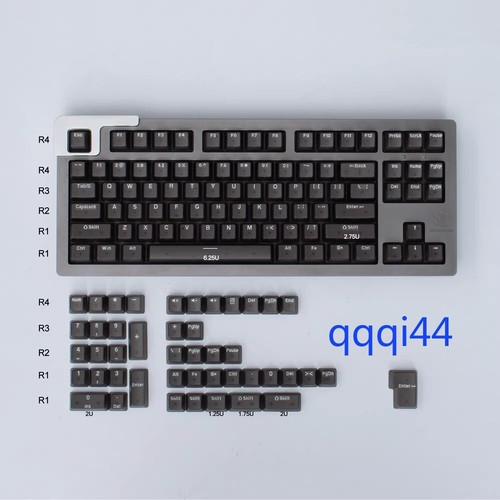 ABS Character Translucent Keycap OEM Profile Lucency 132PCS/Set for MX Keyboard - Picture 3 of 27