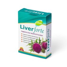 Liver Forte Detox - Natural Herbs with Milk Thistle & Dandelion Root 30 Capsules