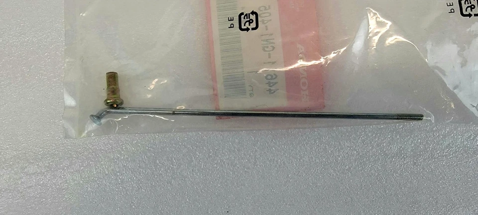 RADIOS DELANTEROS Y PEZÓN HONDA XR80 CRF80 OEM 44611-GN1-405 Foto 2 de 3