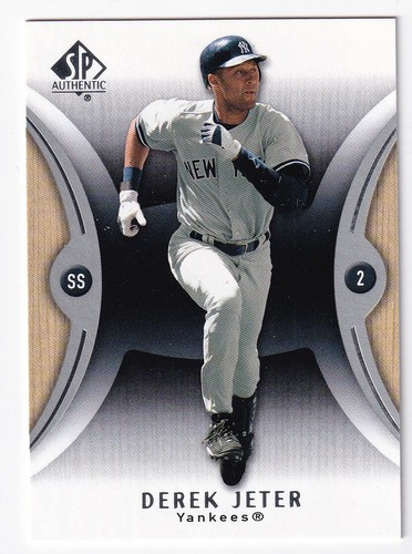 Derek Jeter [Autograph] #81 2007 SP Authentic card