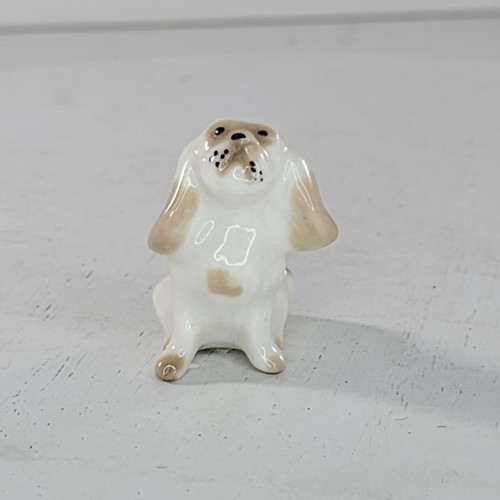 Vintage Lomonosov USSR Porcelain Dog Figurine Cavalier King Charles Spaniel - Picture 2 of 6