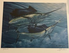 Impresión firmada por Diane Peebles 1995-1996 (#1.117) con 2 estampillas (sin marco)