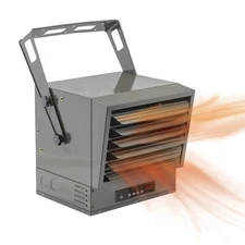 Comfort Zone 10,000 Watt, 240 Volt Industrial Ceiling Mounted Heater with Remote