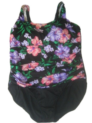 Simply Lovely!   New Croft & Barrow One-Piece Swim Suit,  Size 22W    *L@@K*!!