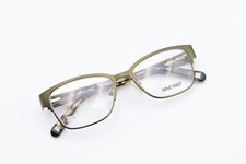 NINE WEST NW1051 313 Satin Olive/Tortoise 50-17-135 Frames Flex Hinges X930