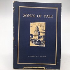 SONGS OF YALE Paperback Book By Marshall Bartholomew G Schirmer, Inc. 1934