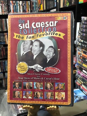 The Sid Caesar Collection - Fan Favorites: The Dream Team of Comedy (DVD) NEW!