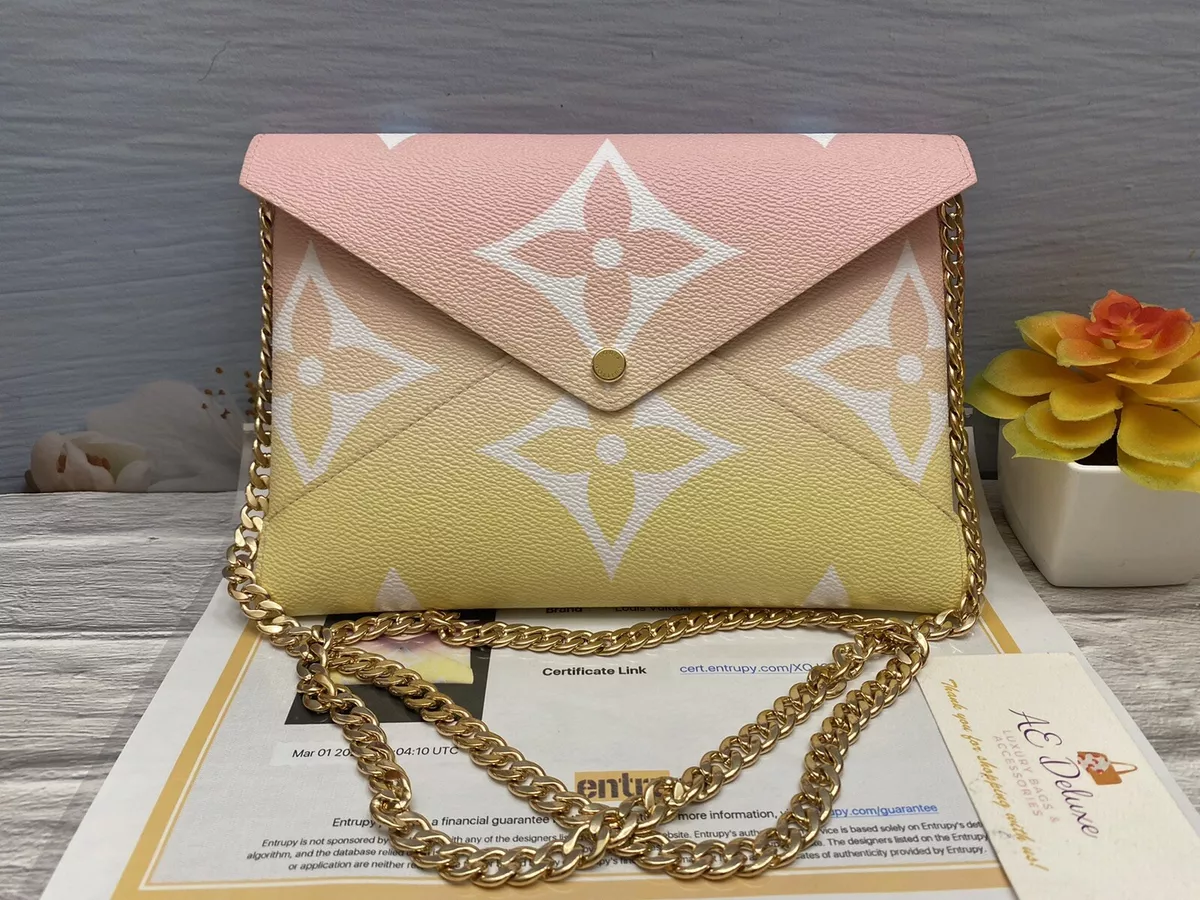 🌸 Louis Vuitton Kirigami ByThePool Pochette Clutch Bag Chain +