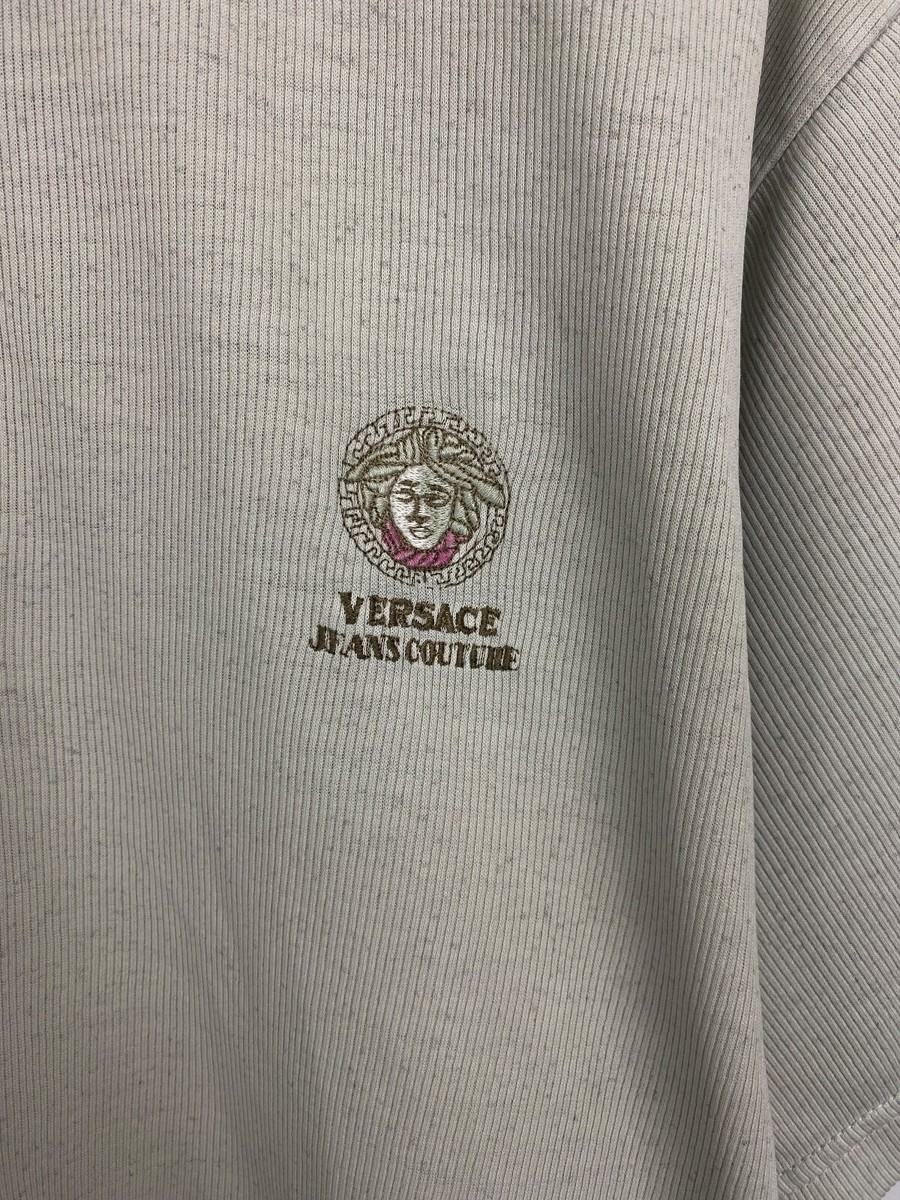 Vintage 90s Versace Jeans Couture polo t-shirt Y2K rare hype Vintage 90s Versace Jeans Couture polo t-shirt Y2K rare hype