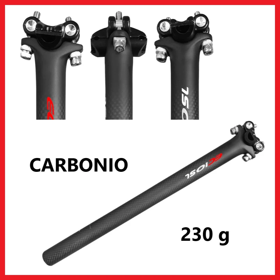 Reggisella VICMA 27,2mm X 400mm In Alluminio Nero - Lunghezza Extra Per Bici - Foto 5