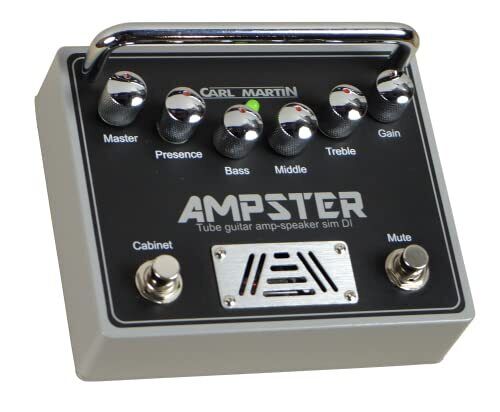New Carl Martin Ampster Amplifier/Speaker Simulator Pedal  Black - Afbeelding 1 van 5