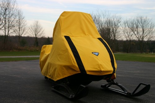 NEW! 1971-1972 Olympic Ski Doo Snowmobile Cover - Yellow - Picture 3 of 3