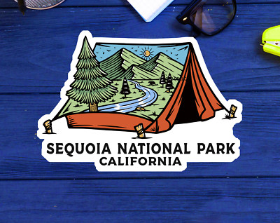 Sequoia National Park Sticker 4'' California  Decal  Vinyl Waterproof