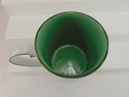 Saint Patricks Day FEELIN' LUCKY 4 Leaf Clover Lucky LARGE Coffee Mug MINT COND. - Picture 3 of 4