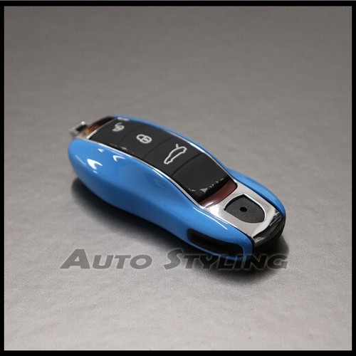 Cubierta de llave para estuche remoto Porsche llavero protección bolsa cuchillas laterales coche inteligente - Imagen 21 de 48