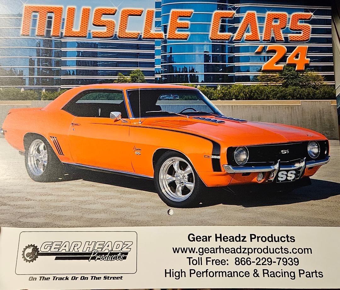 2024 Gear Headz Products Muscle Car Calendar Burn Rubber Into 2024 Free