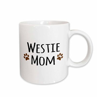 3dRose Westie Dog Mom - West Highland White Terrier - Doggie by breed - doggy lo