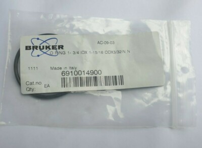 BRUKER  6910014900 O RING 1-3/4 IDX 1-15/16 ODX3/32IN N (R4S9.4B2)
