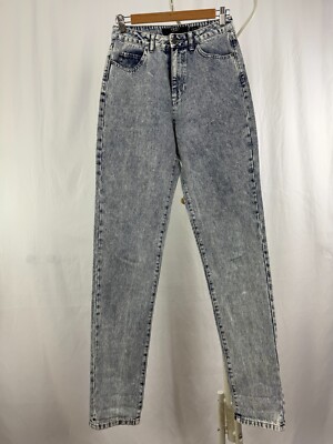 Damen Vero Moda 1987 Jeans Stone washed Denim Hose Baumwolle 28W 36L Tall