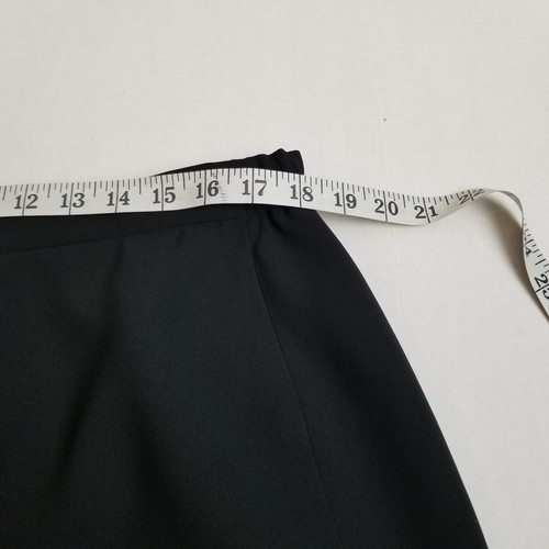Suit Studio Black Pencil Skirt Size 18W Elastic Waist Professional Career Office - Picture 4 of 5