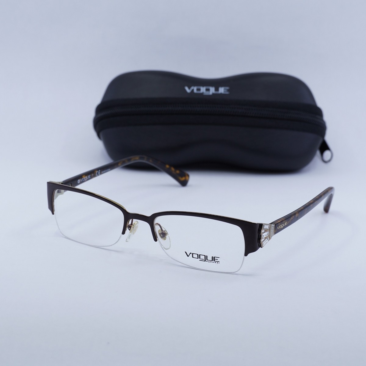 NEW Vogue VO4014B 934 Brown 50mm Eyeglasses | eBay display picture 1