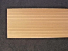 Lap Siding 3/8" MDF 7336 miniature Houseworks 1pc  24" long 1/12 scale