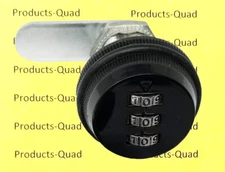 1x Black 1-1/8" Combination Cam Lock 3 Digit Security Cabinet Mail Box Drawer